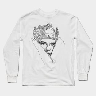 Dave Gahan, line art Long Sleeve T-Shirt